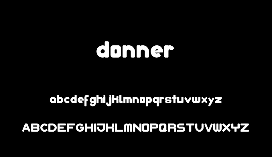 donner font