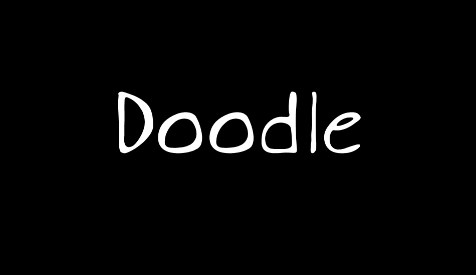 Doodle font big