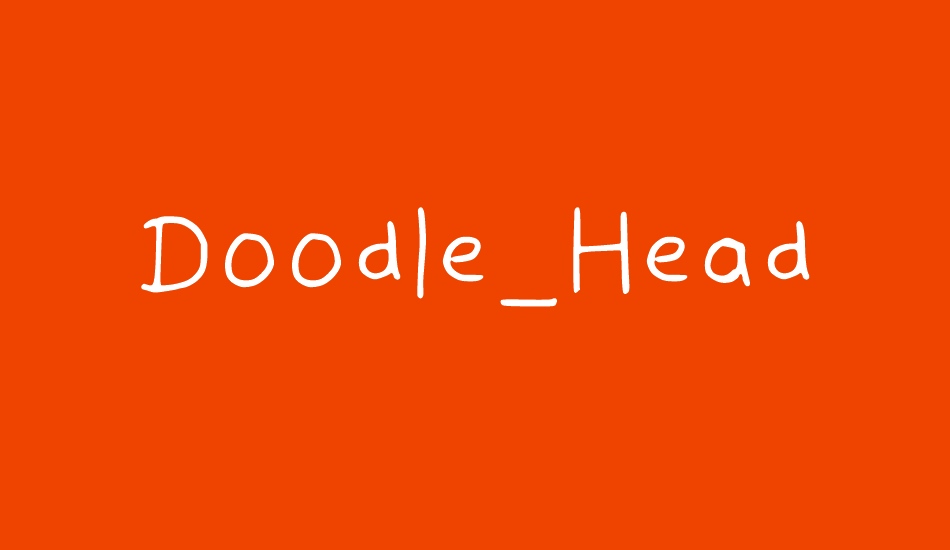 Doodle_Head font big