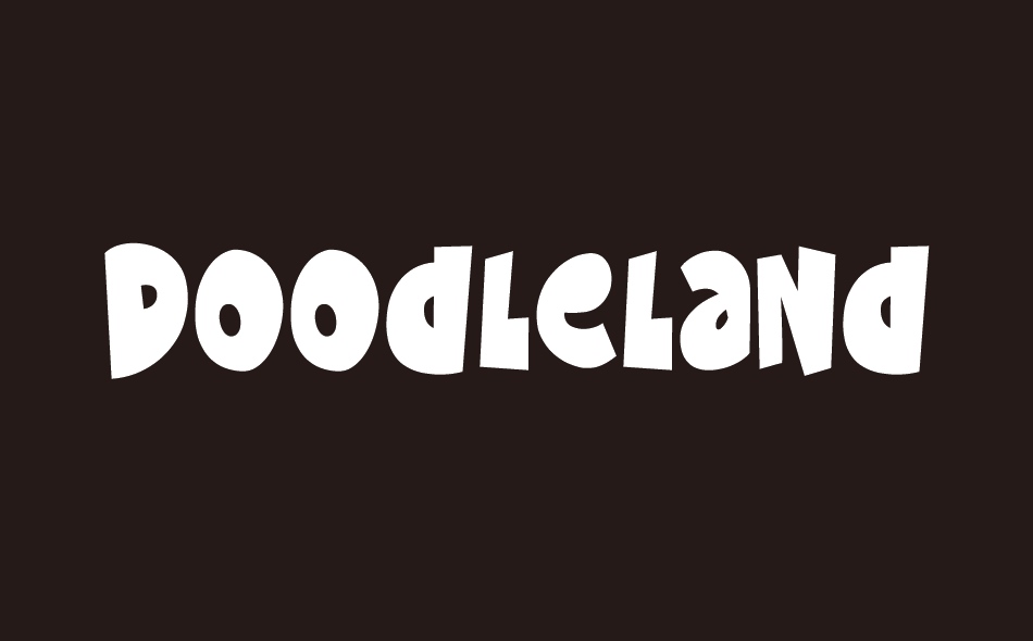 Doodleland font big