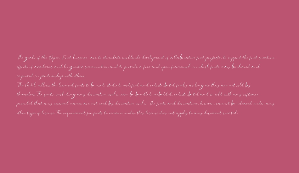 Dorothy Clark Script DEMO font 1