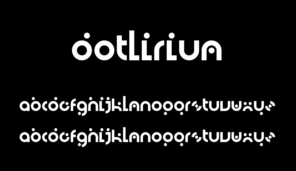 DotLirium font