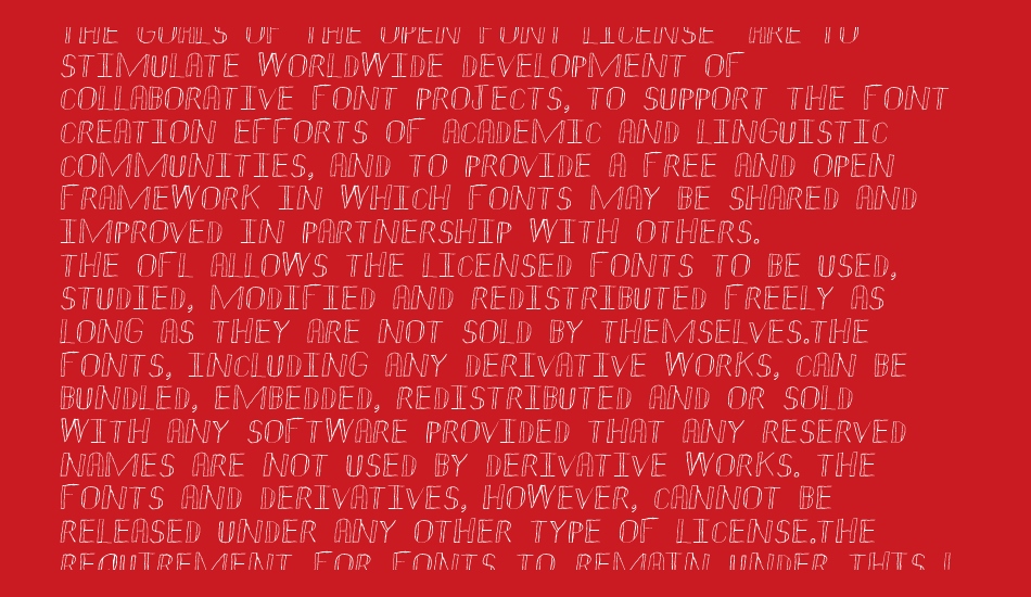 Double Strike font 1