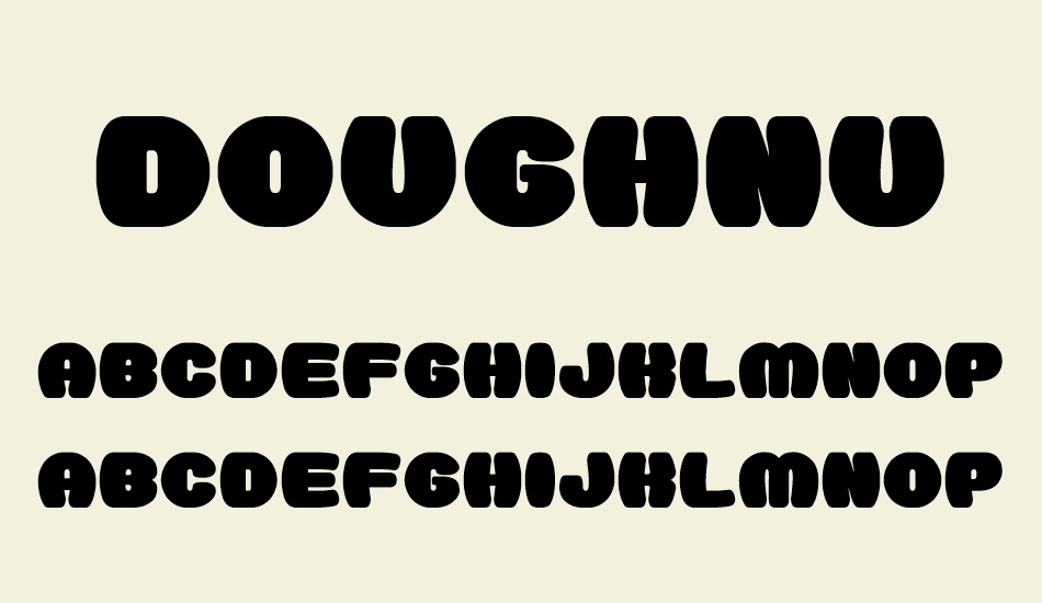 Doughnut Monster__G font