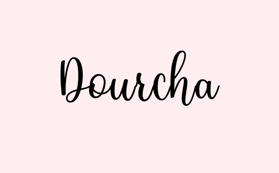 Dourcha font big