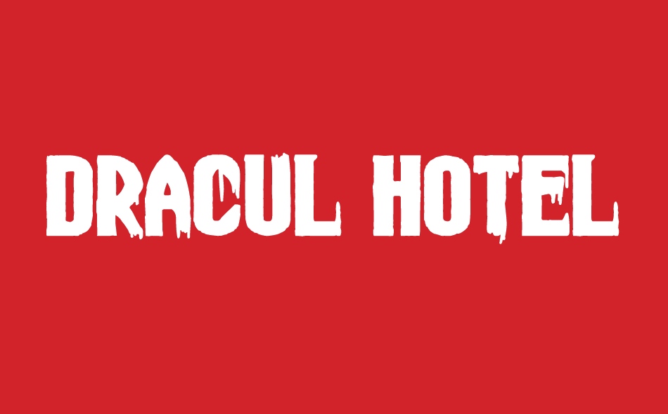 Dracul Hotel font big