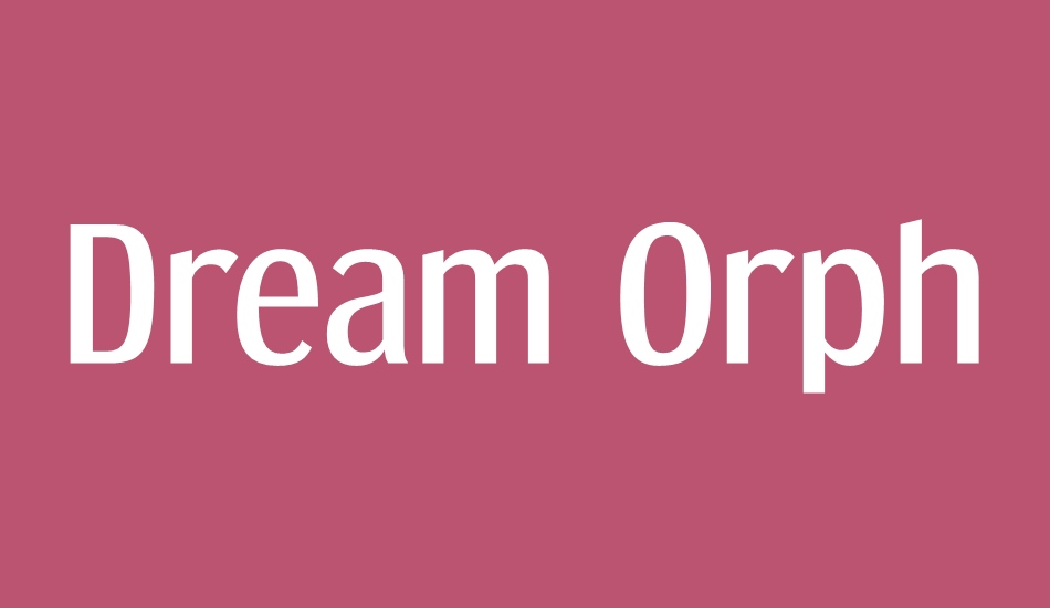 Dream Orphanage Rg font big