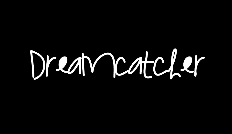 DreamCatcher font big