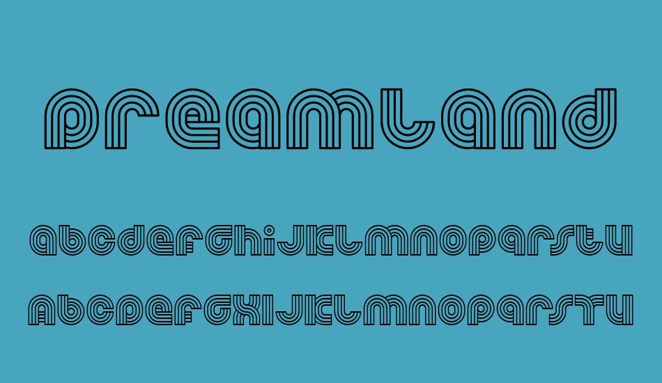 dreamland font