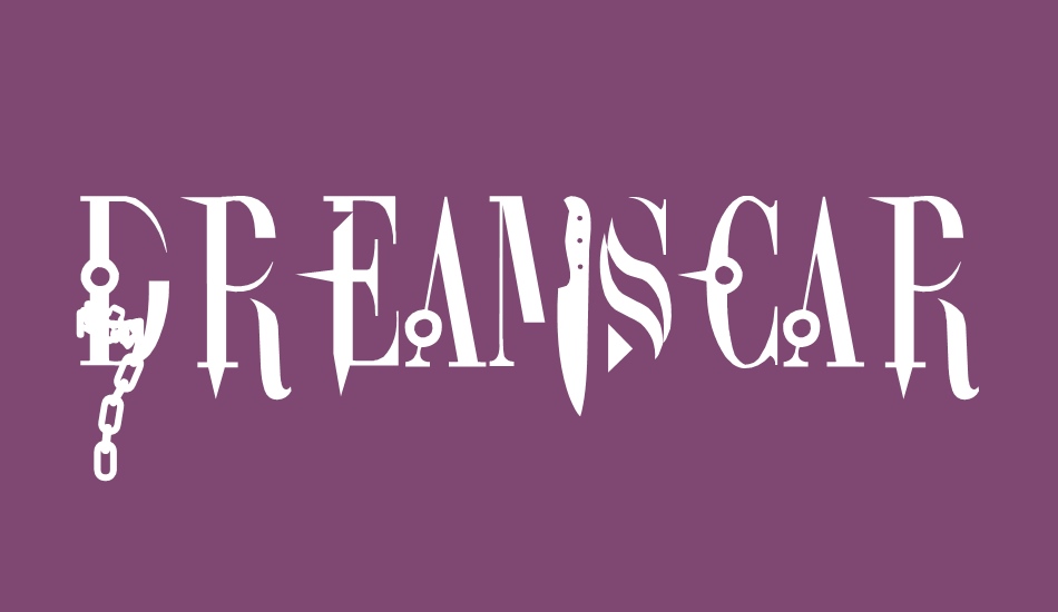 DreamScar font big