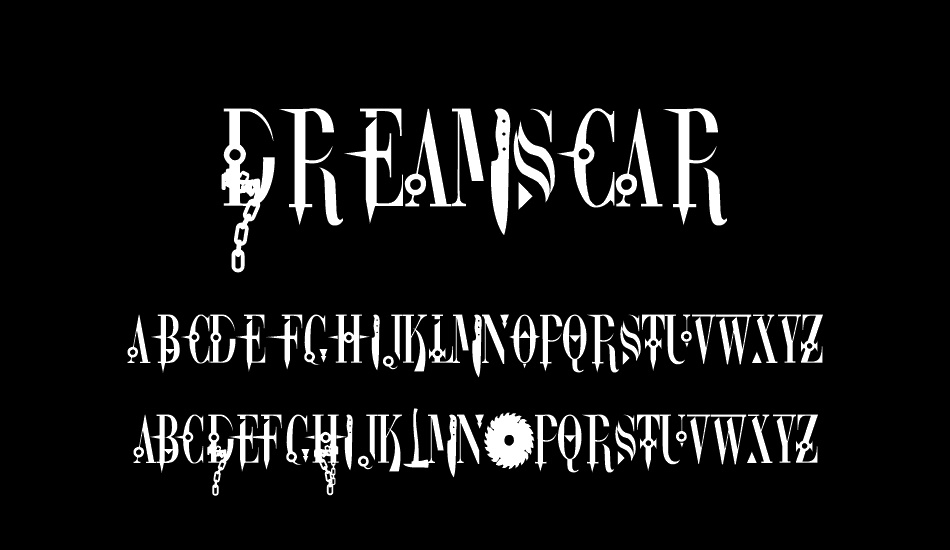 DreamScar font