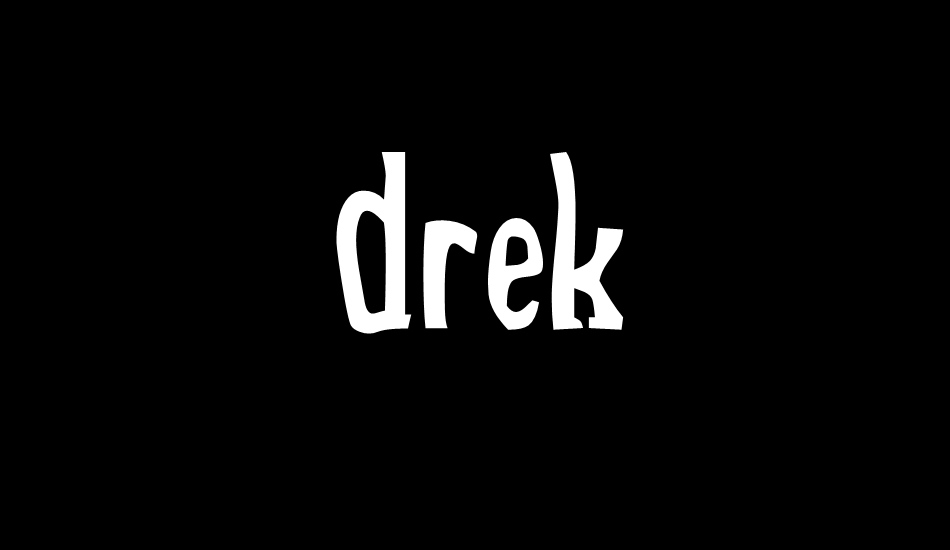 Drek Free Font