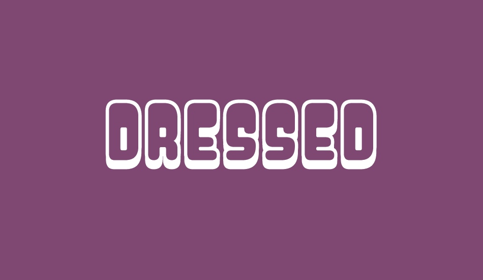 Dressed font big