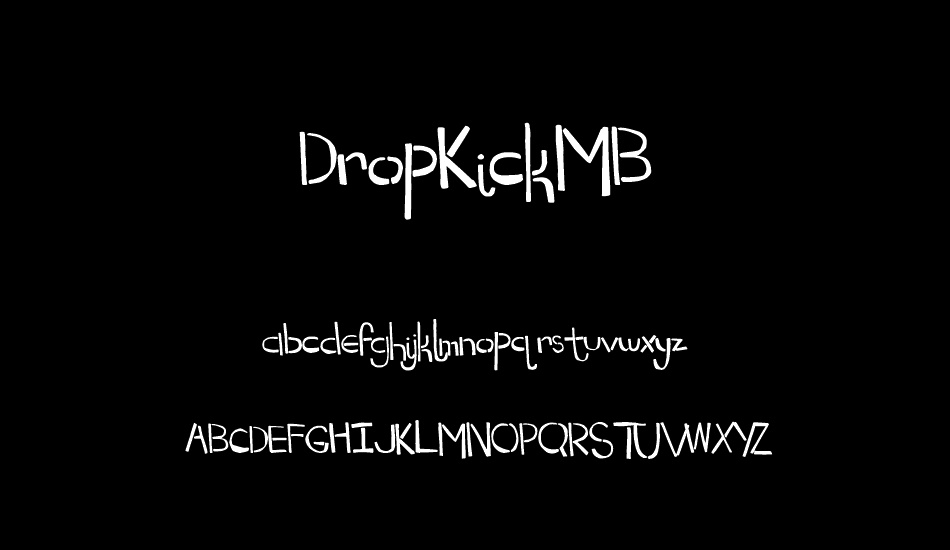 DropKickMB font