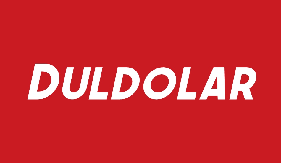 Duldolar font big