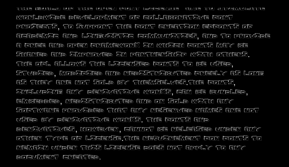 DurhShapes font 1