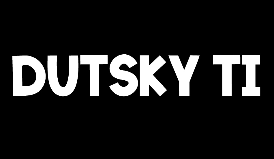 DUTSKY TIME font big