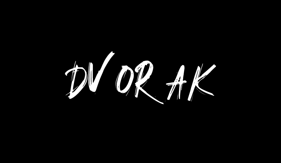 DVORAK font big