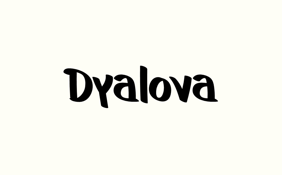 Dyalova font big