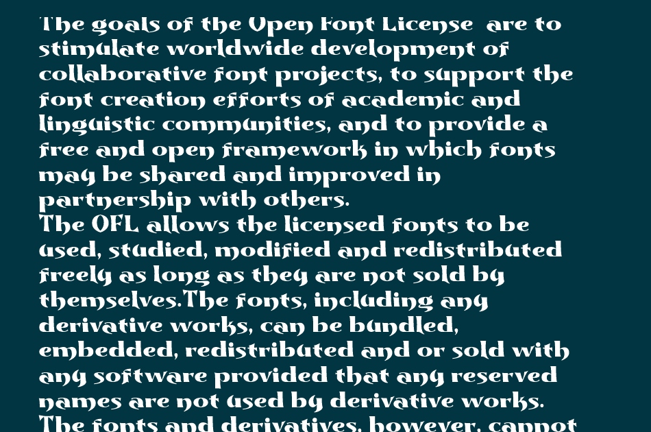 Dynasty Fantasy font 1