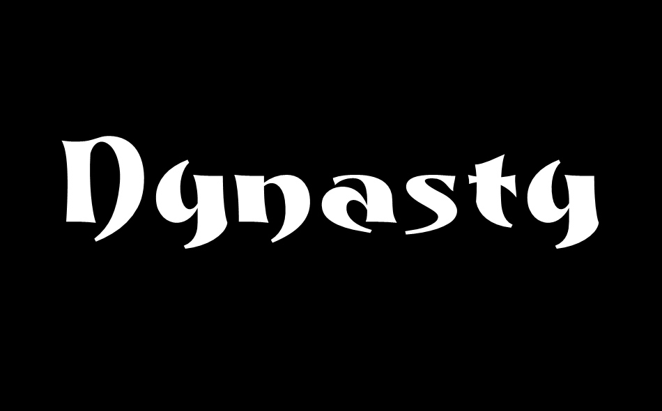 Dynasty Fantasy font big