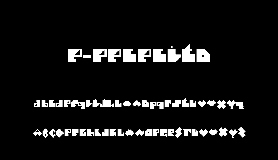 e-Pececito font