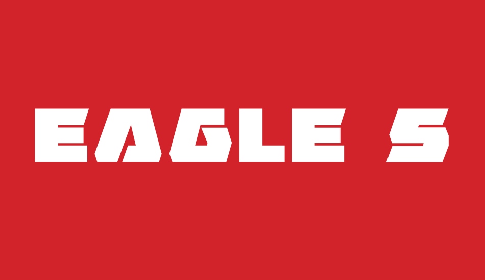 Eagle Strike font big