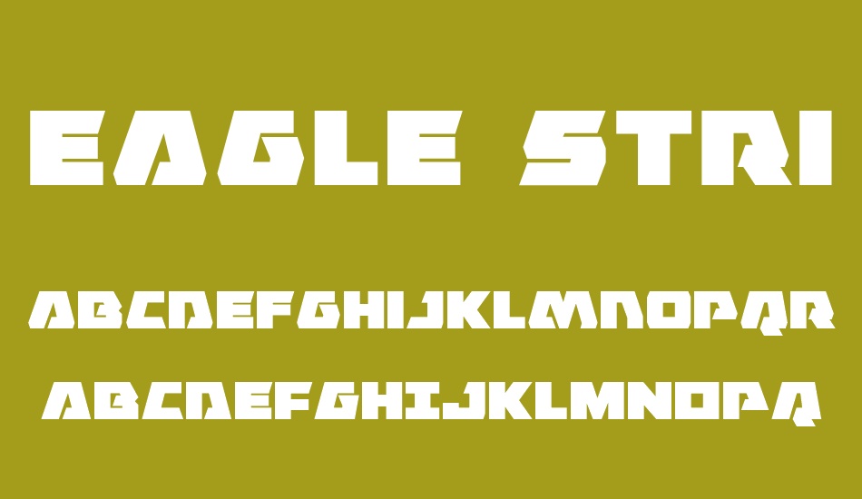 Eagle Strike font