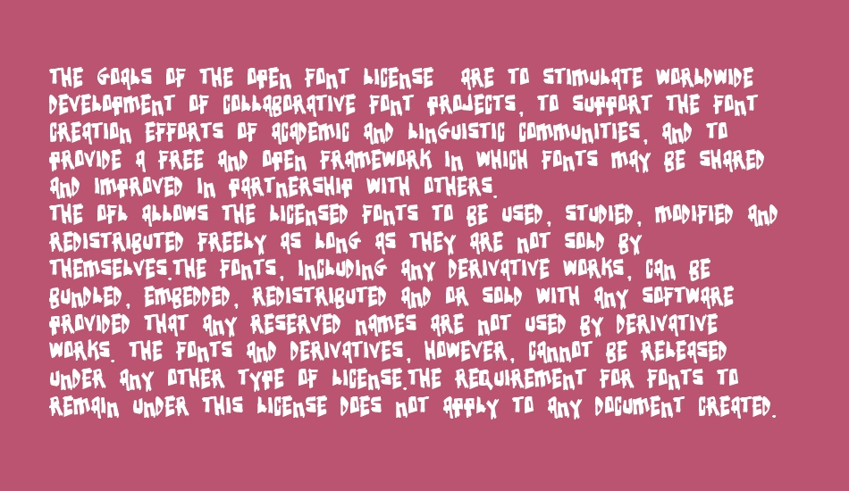 Earthquake font 1