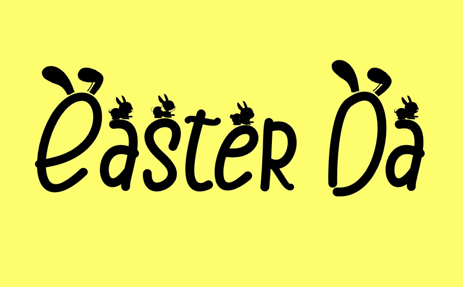 Easter Day font big