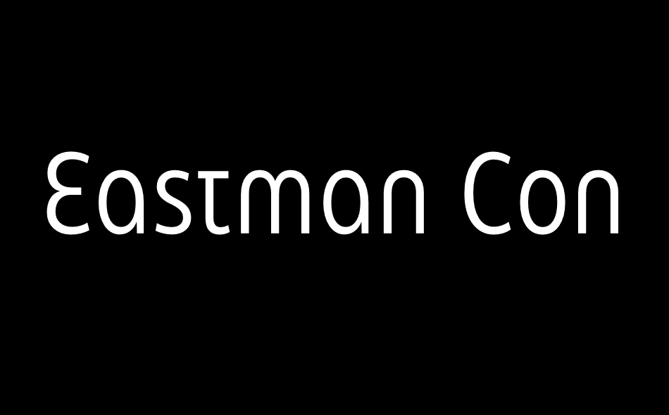 Eastman Condensed Alt font big
