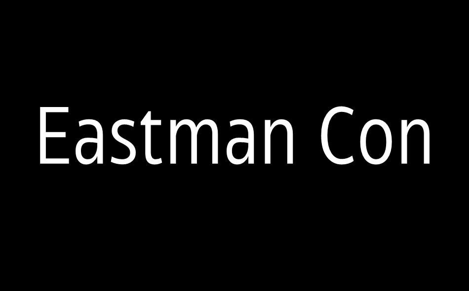 Eastman Condensed font big