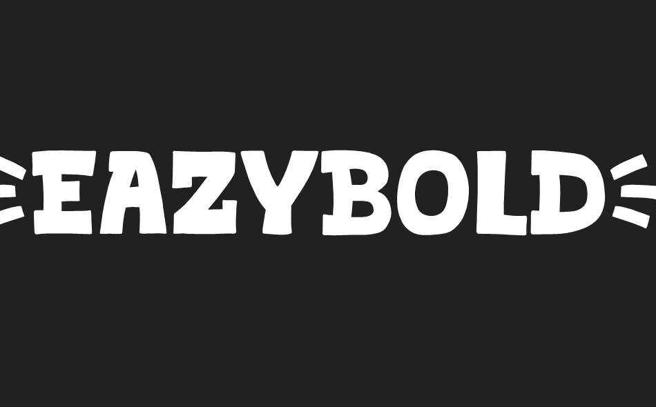 Eazybold font big