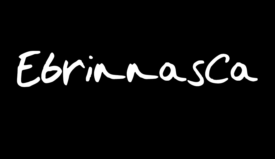 EbrinnasCandy font big