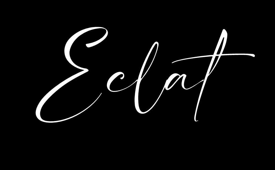 Eclat font big
