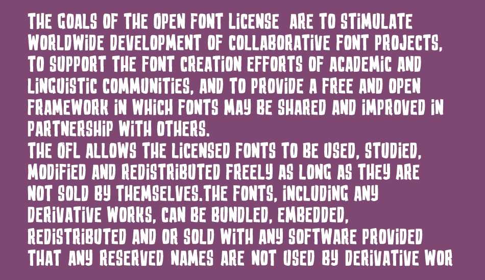 Ed Wood Movies font 1