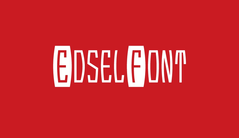 EdselFont font big