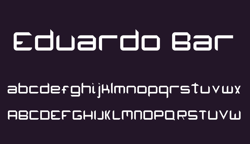 Eduardo Barrasa font