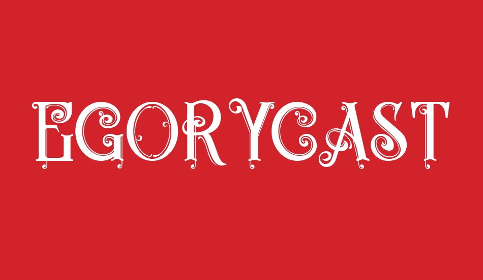 Egorycastle font big