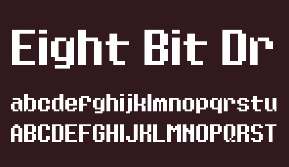 Eight Bit Dragon font
