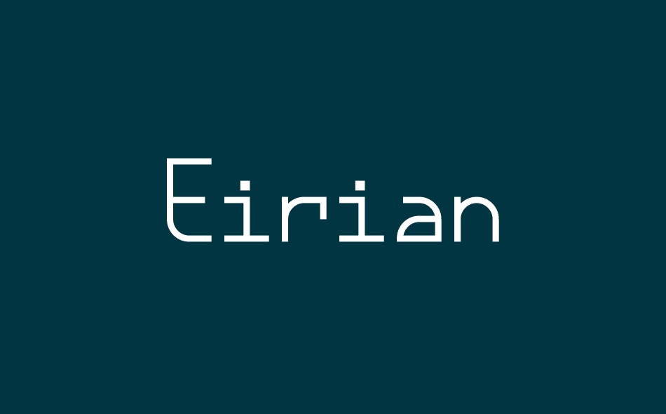 Eirian font big