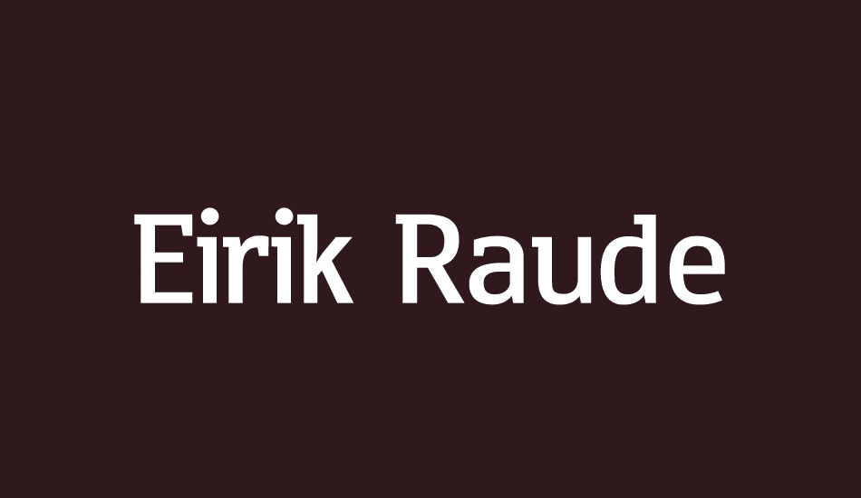 eirik-raude font big