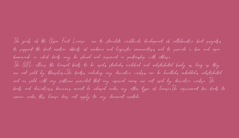 Eisley Claise font 1