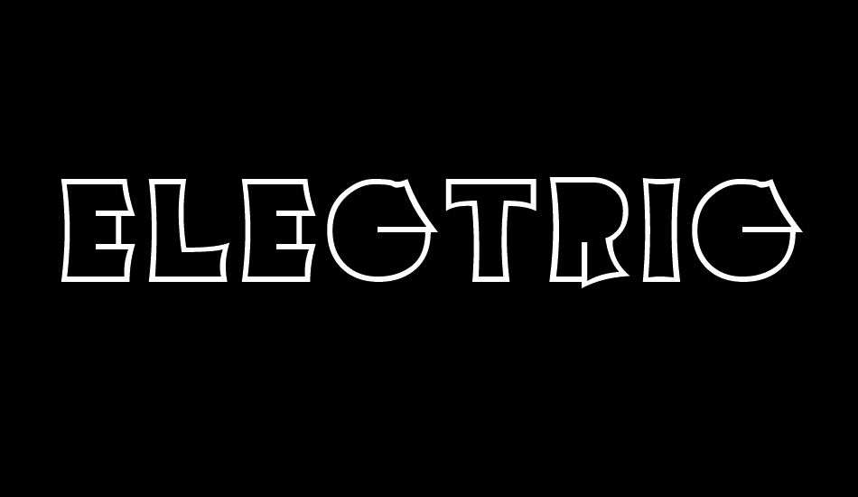 Electric Pickle font big