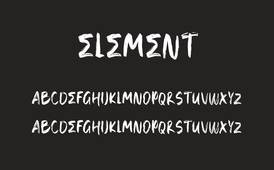 Element font