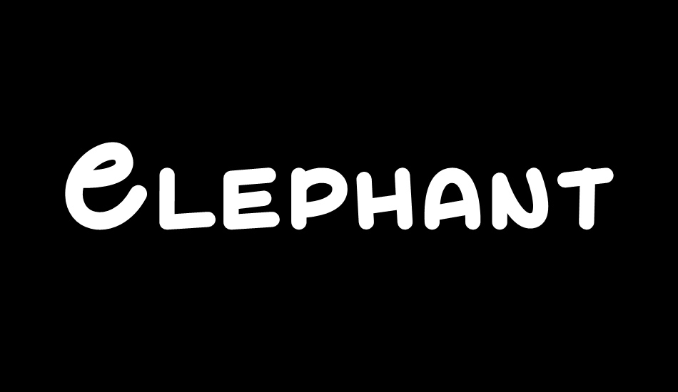 Elephant Ears Demo font big