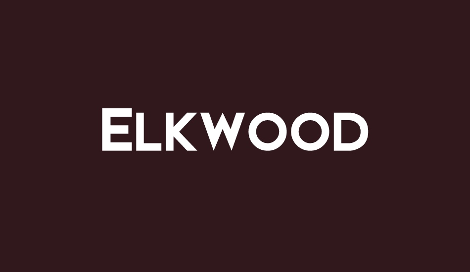 Elkwood font big
