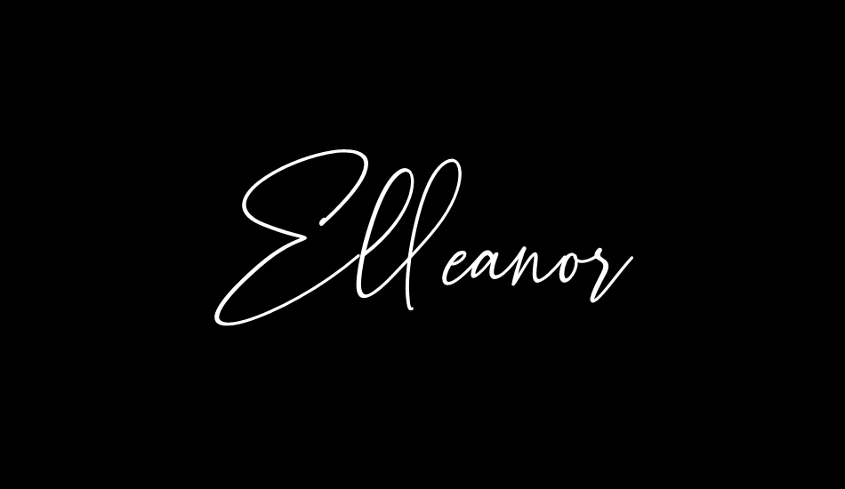 Elleanor font big