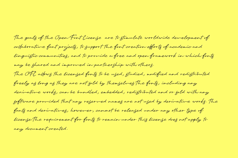 Ellie Script font 1