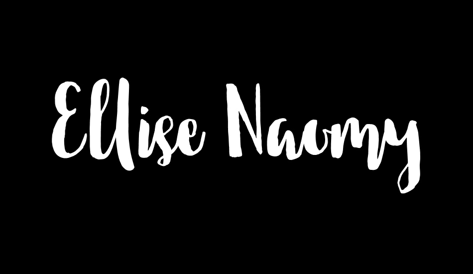 Ellise Naomy Demo font big